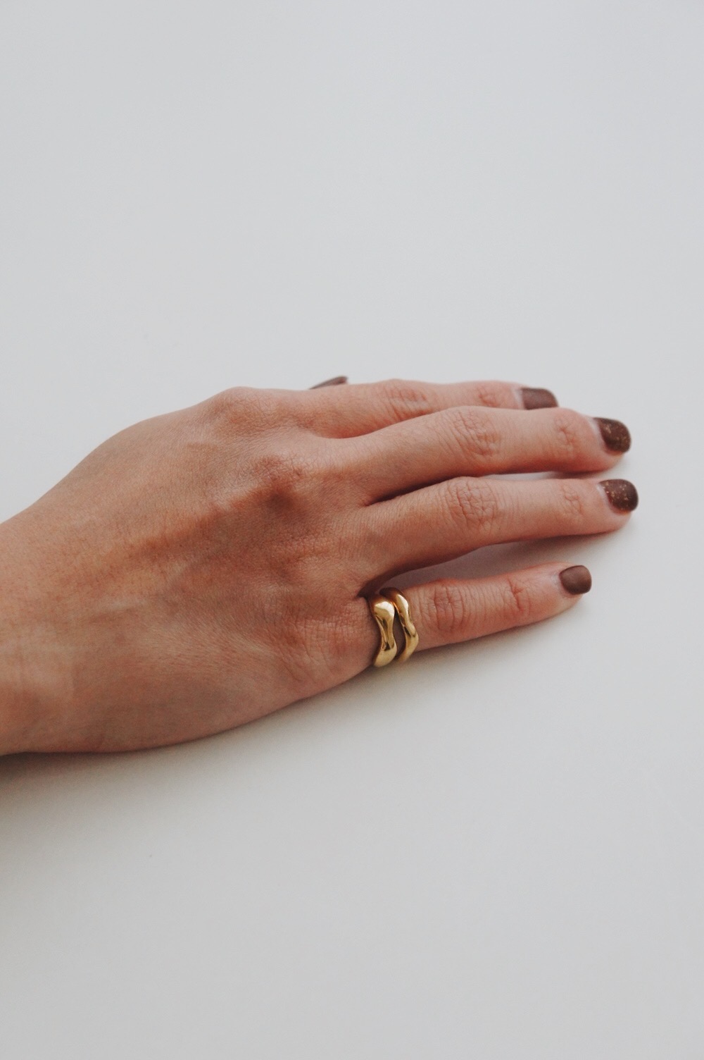 Knox Little Finger Ring Gold